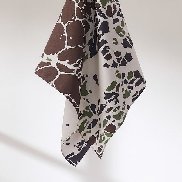 Lush Decor Lush Decor X Chuks Collins - Threaded Roots Silk Scarf
