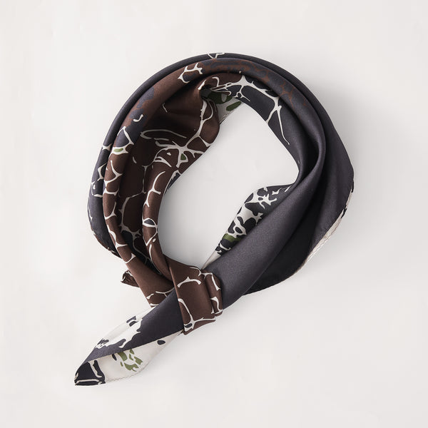 Lush Decor Lush Decor X Chuks Collins - Threaded Roots Silk Scarf