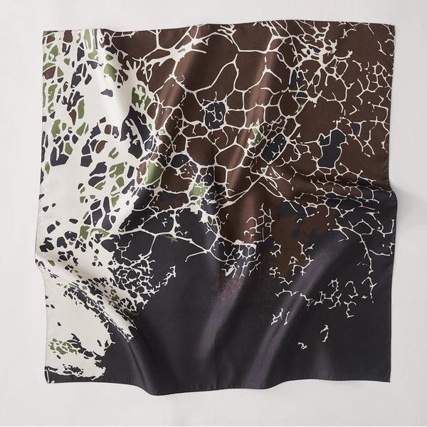 Lush Decor Lush Decor x Chuks Collins - Threaded Roots Silk Scarf