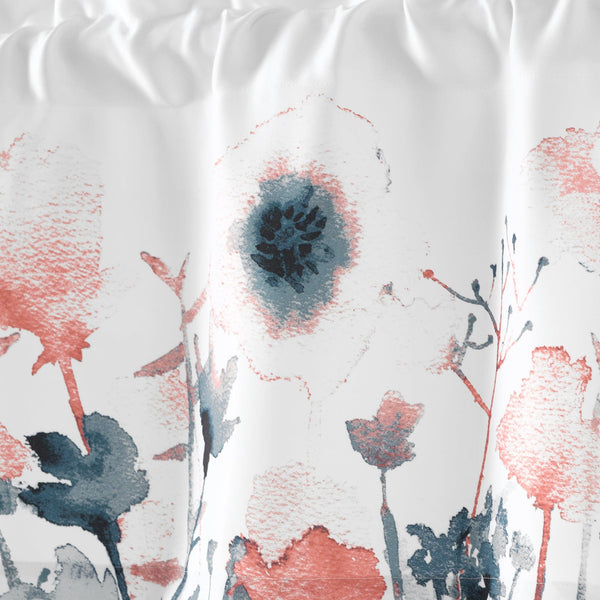 Lush Decor Zuri Flora Watercolor Valance