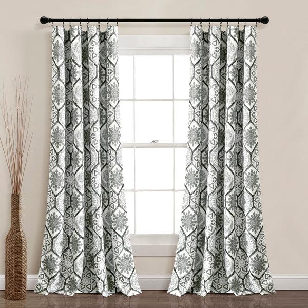 Lush Decor Marvel Light Filtering Window Curtain Panel Set