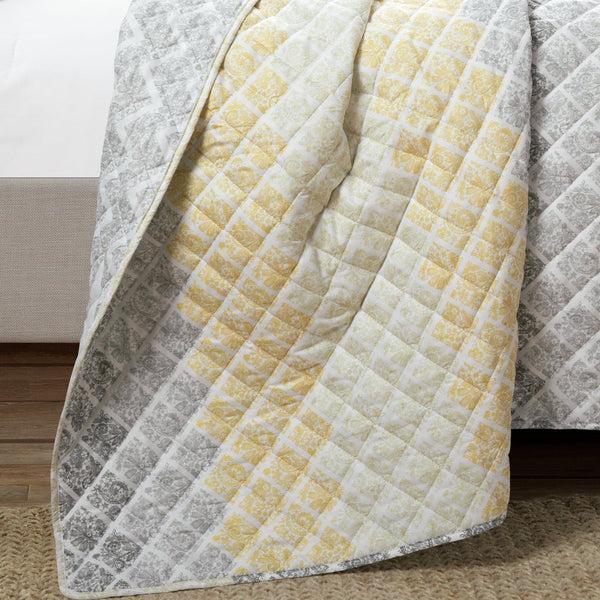 Lush Decor Medallion Ombre Reversible Quilt 3 Piece Set