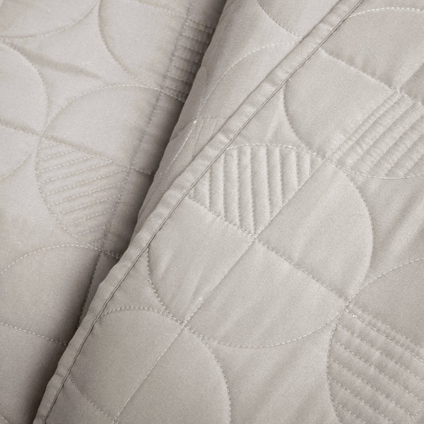 Lush Decor Mid Century Circle Cotton Quilt 3 Piece Set