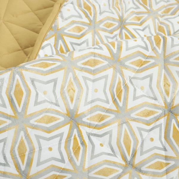 Lush Decor Mid Century Modern Geo Reversible Quilt 3 Piece Set