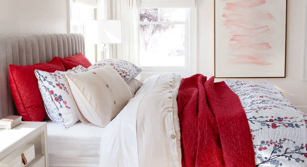 Lush Decor Mirabelle Watercolor Floral Reversible 3 Piece Quilt Set