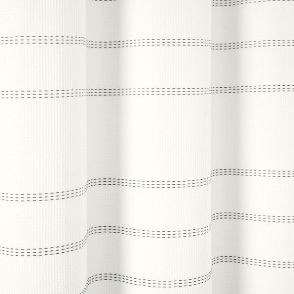 Lush Decor Modern Galaxy Waffle Woven Cotton Blend Shower Curtain