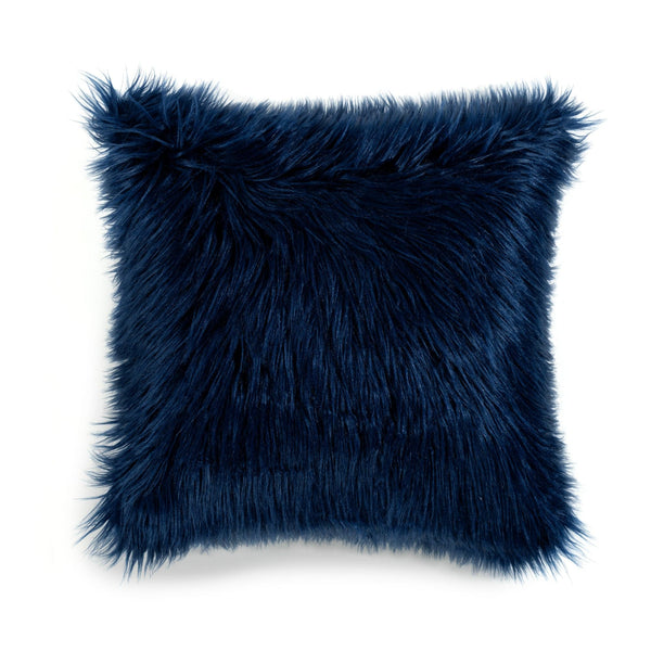 Lush Decor Mongolian Luca Soft Faux Fur Decorative Pillow Cover