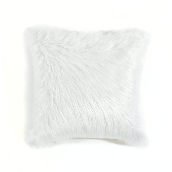 Lush Decor Mongolian Luca Soft Faux Fur Decorative Pillow Cover