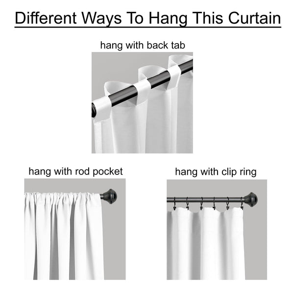 Lush Decor Montego Stripe Light Filtering Window Curtain Set