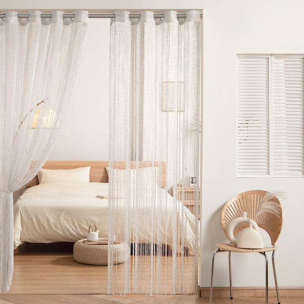 Lush Decor Night Sky String Thread Window Curtain Panel