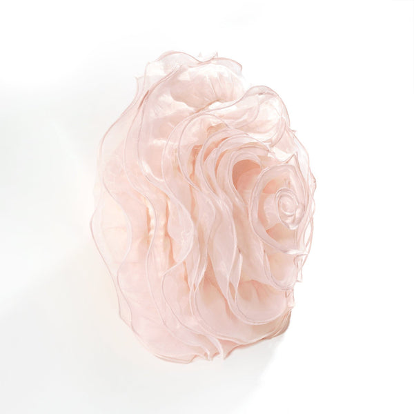 Lush Decor Ruffle Flower Layer Round Decorative Pillow