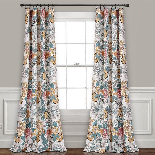 Lush Decor Sydney Light Filtering Window Curtain Panel Set