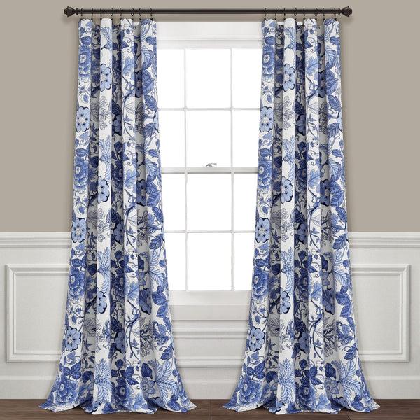 Lush Decor Sydney Light Filtering Window Curtain Panel Set