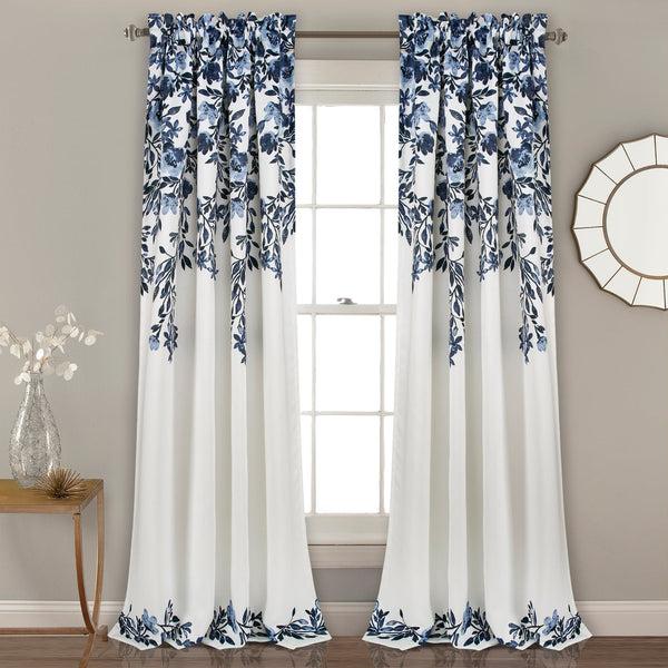 Lush Decor Tanisha Light Filtering Window Curtain Panel Set