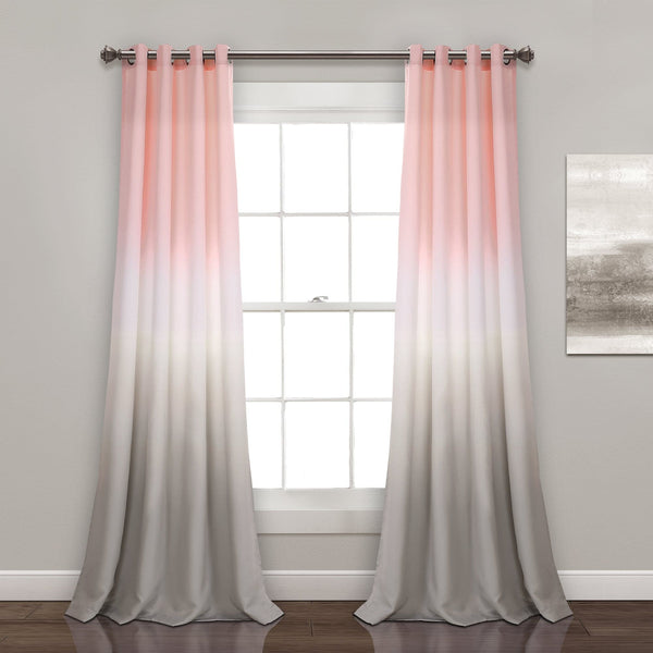 Lush Decor Umbre Fiesta Light Filtering Window Curtain Panel Set