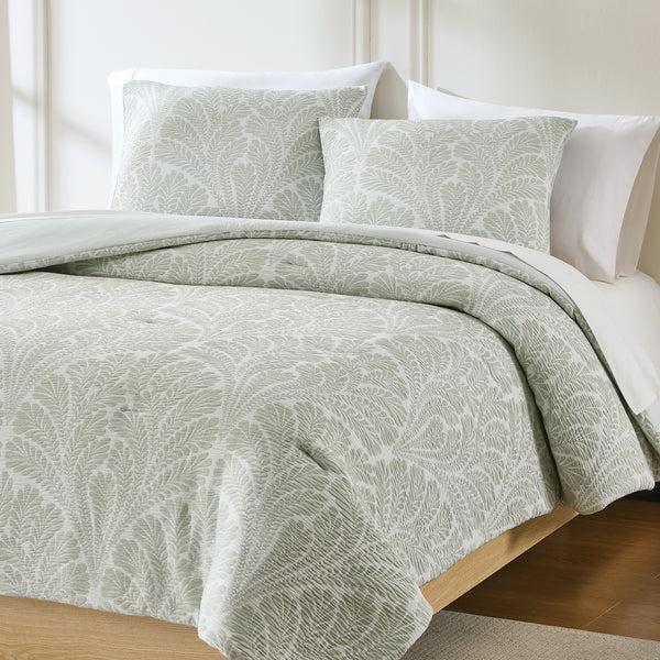Lush Decor Willow Garden Restorative Gauze Jacquard Comforter Set